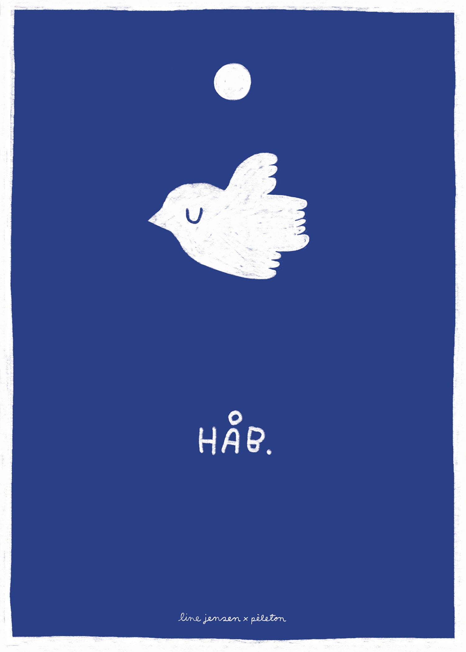 Due - blå