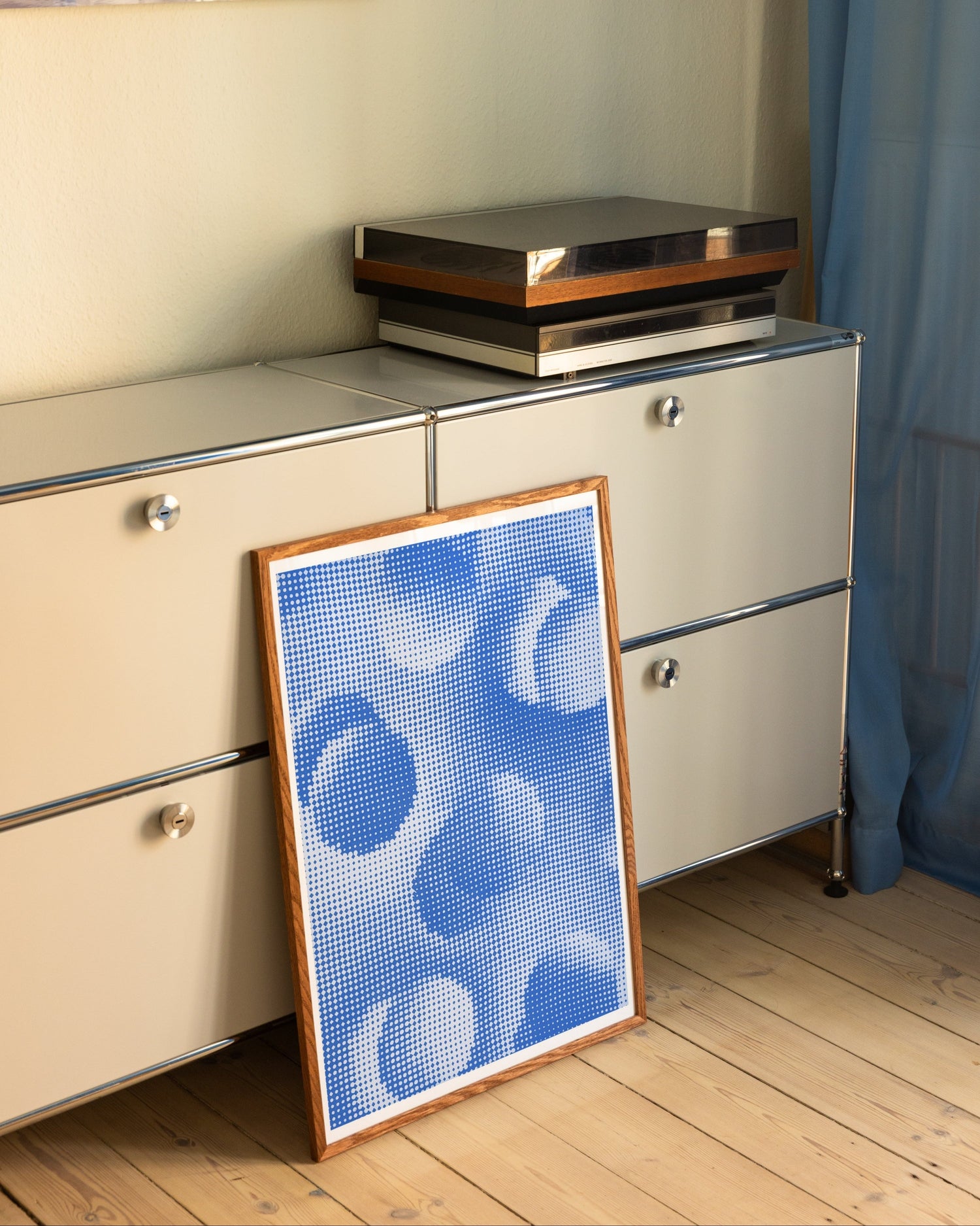 Endleaves of Art – Blue