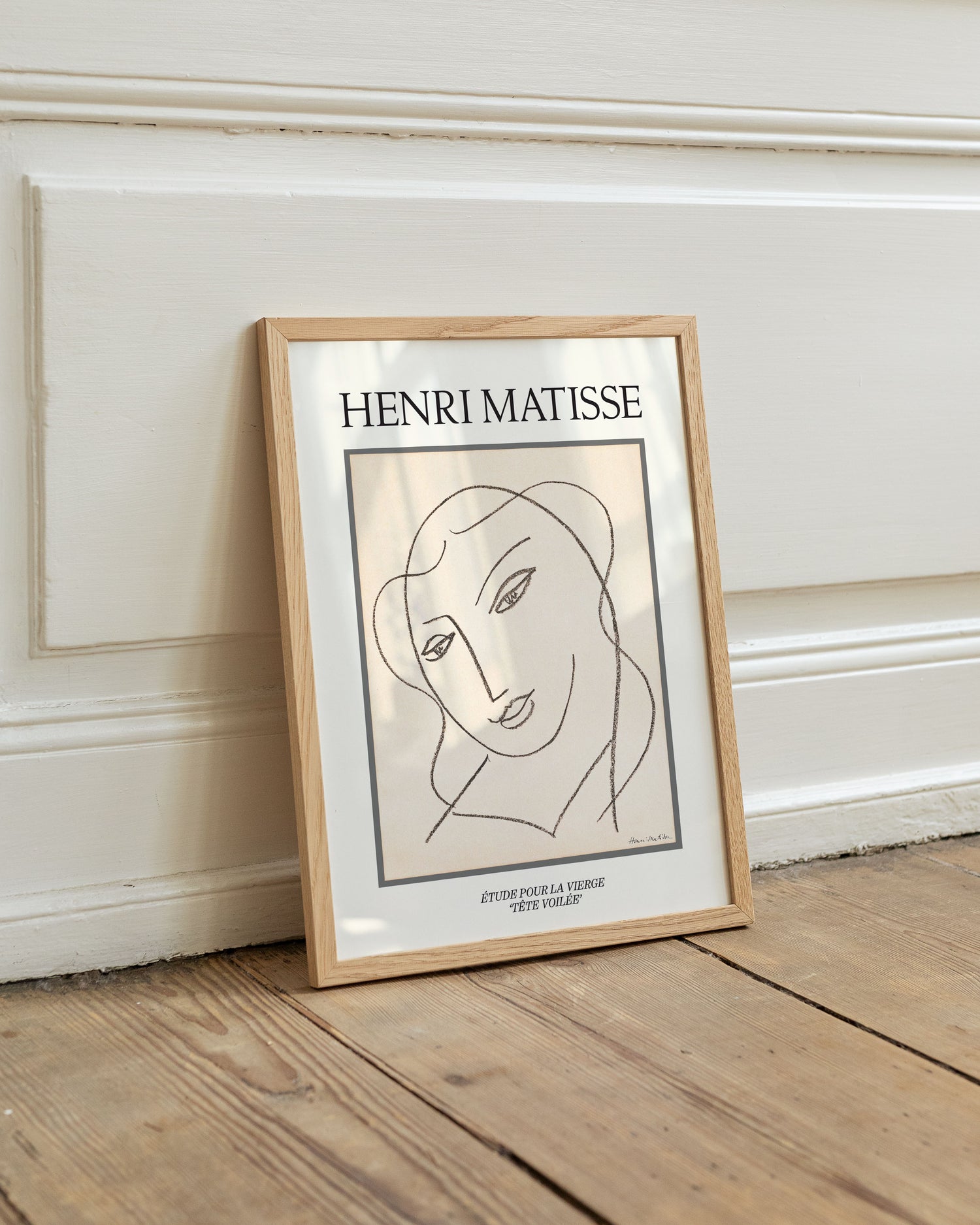 Étude pour la Vierge ‘Tête voilée’