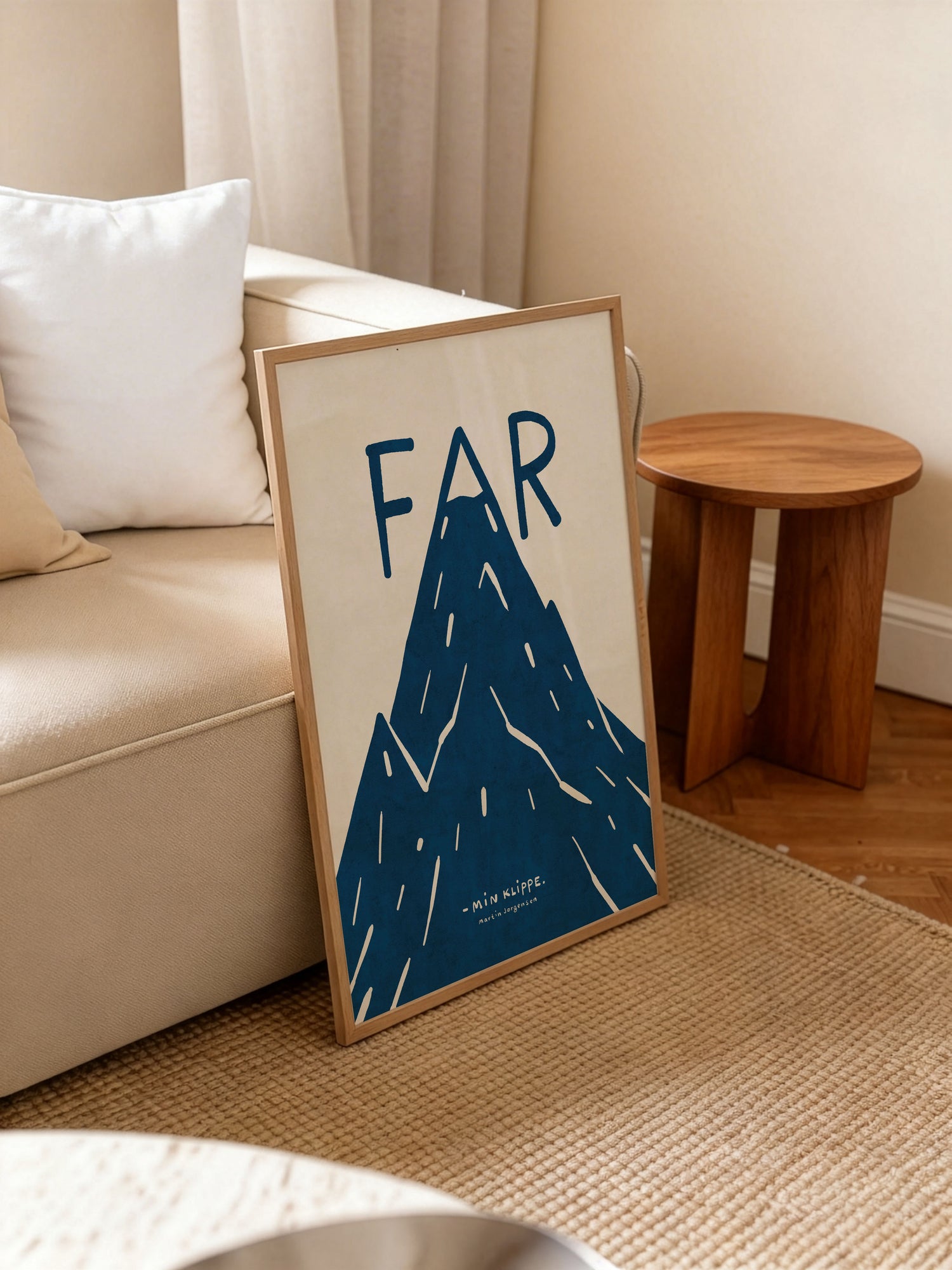Far klippe - blå