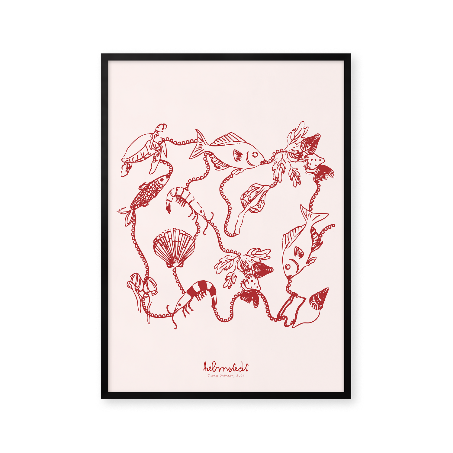 Ocean Garden – Red