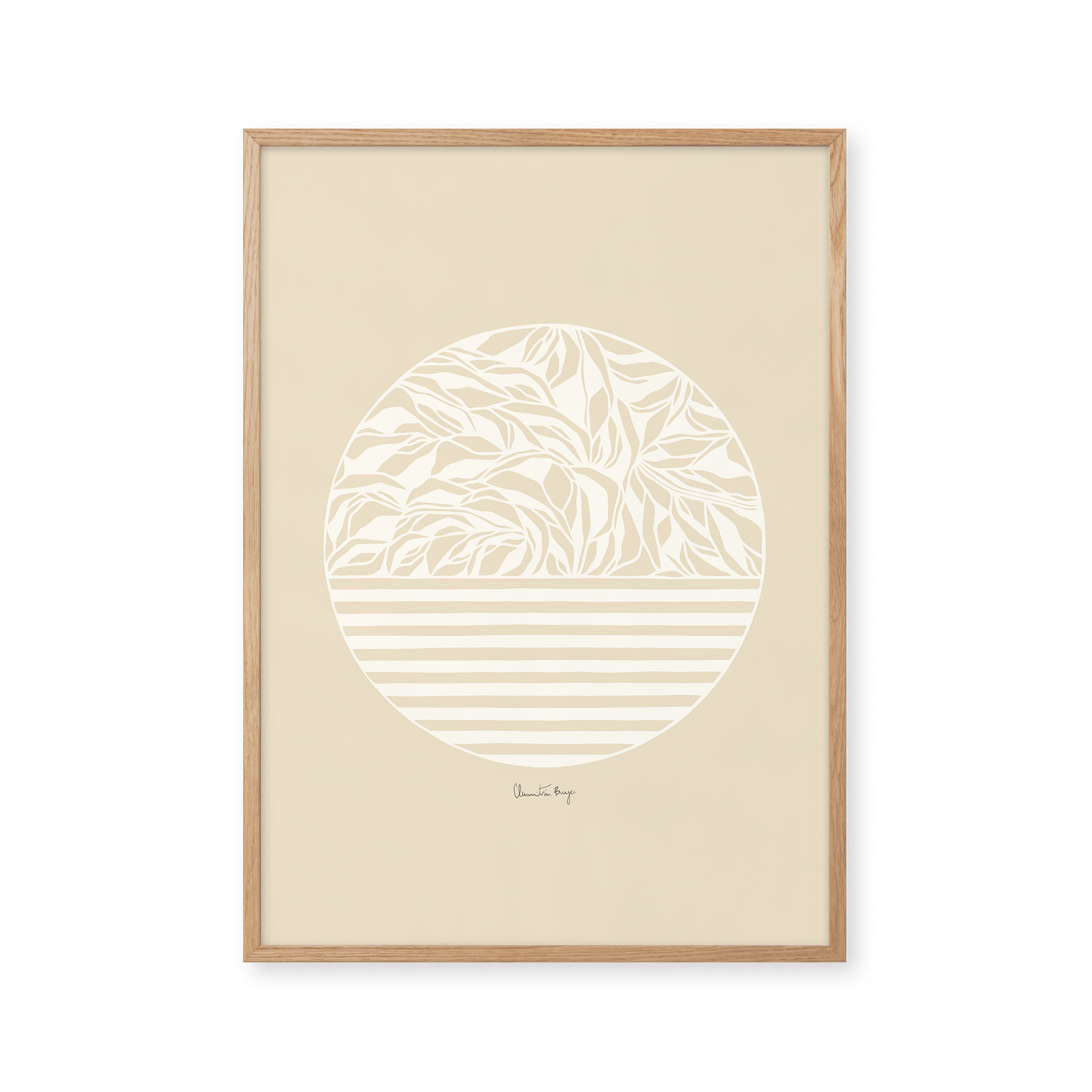 Papercut 12 - Beige
