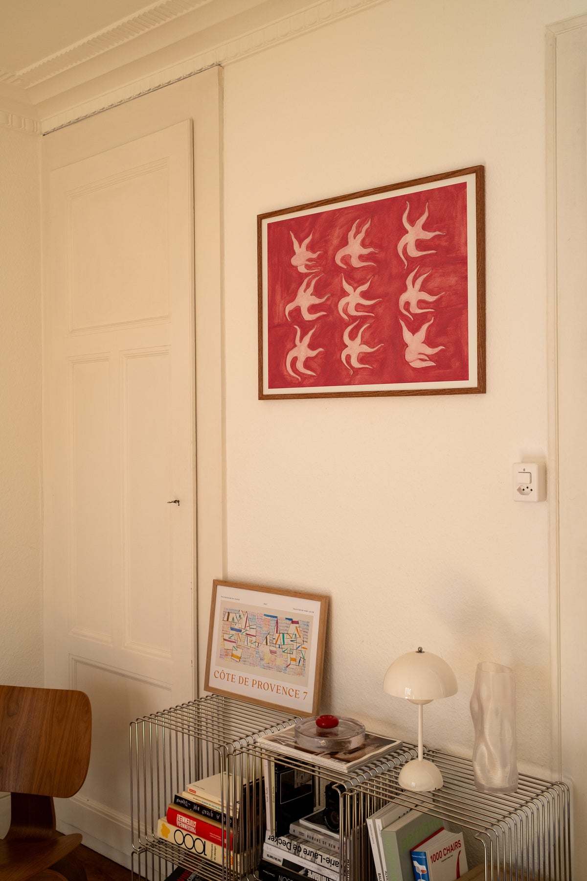 Pop of red plakatvæg