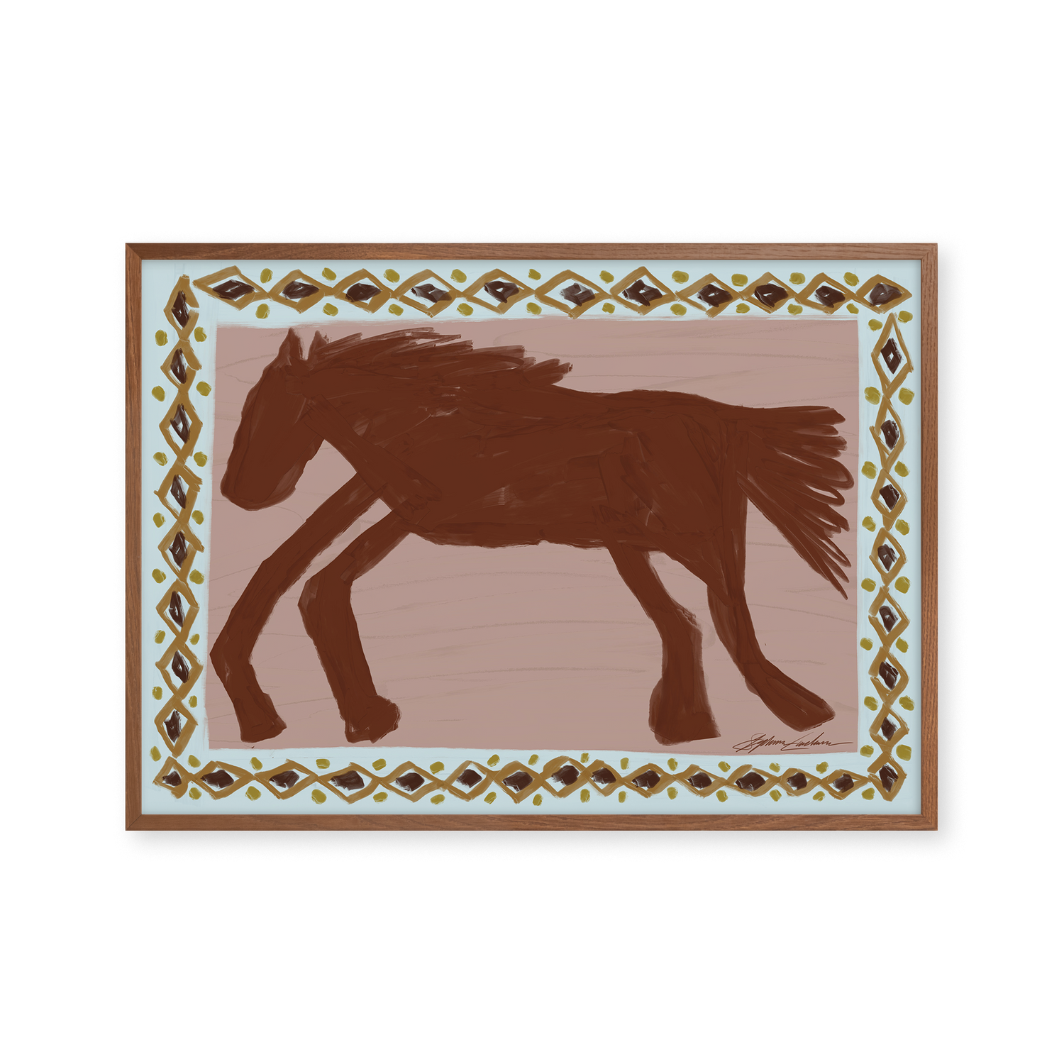 Abstract Horse