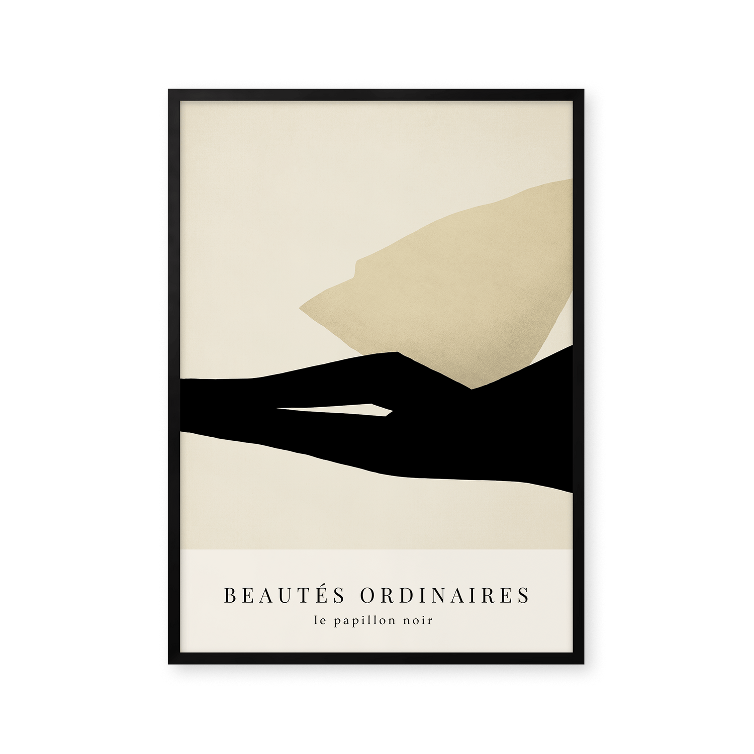 Beautes Ordinaires le Papillon Noir