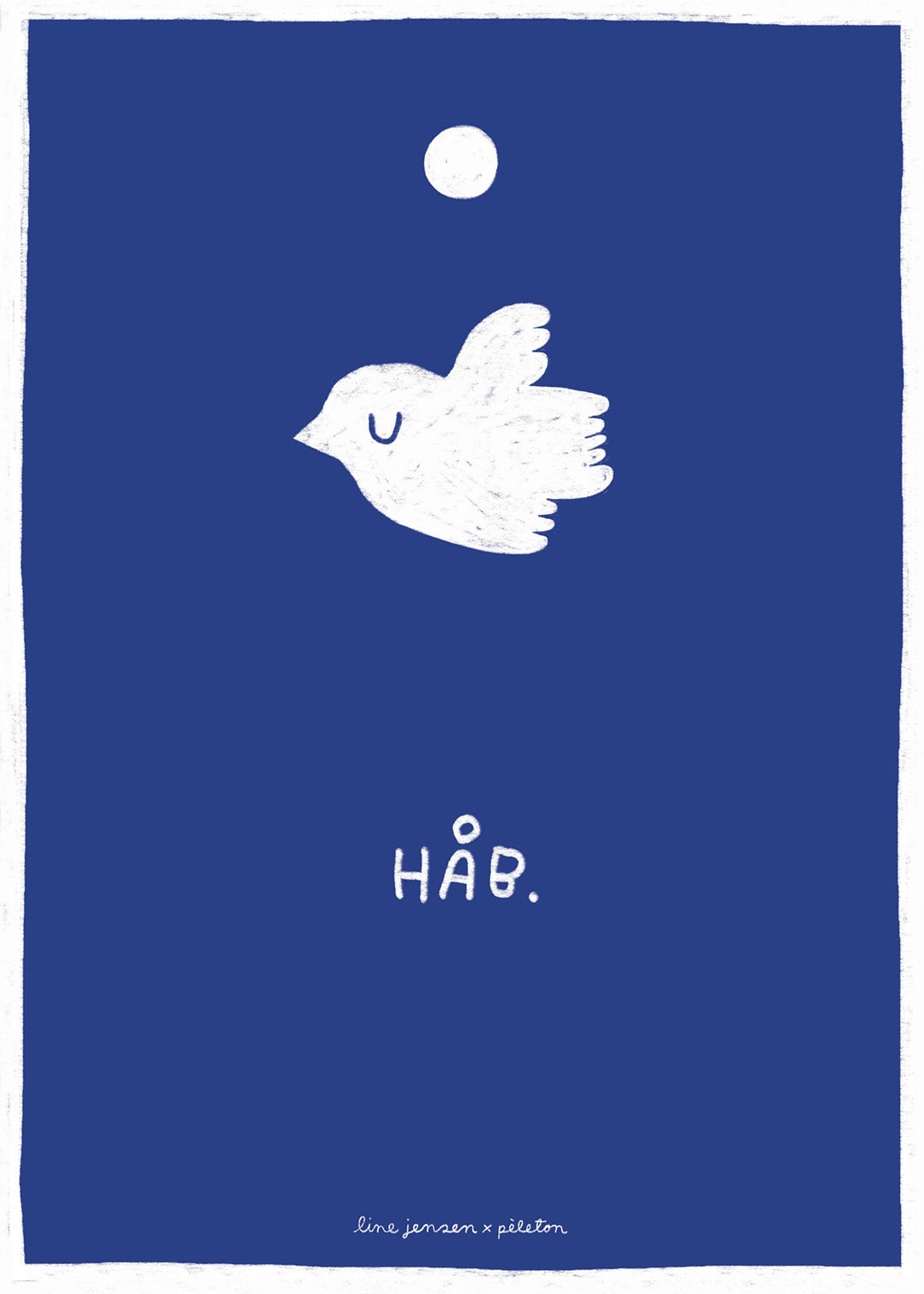 Due - blå