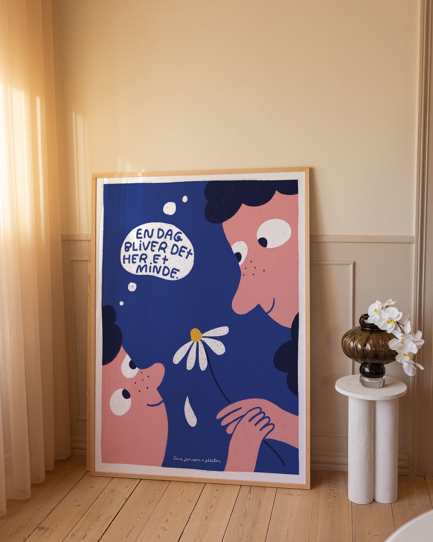 Eines Tages wird dies eine Erinnerung sein - blau