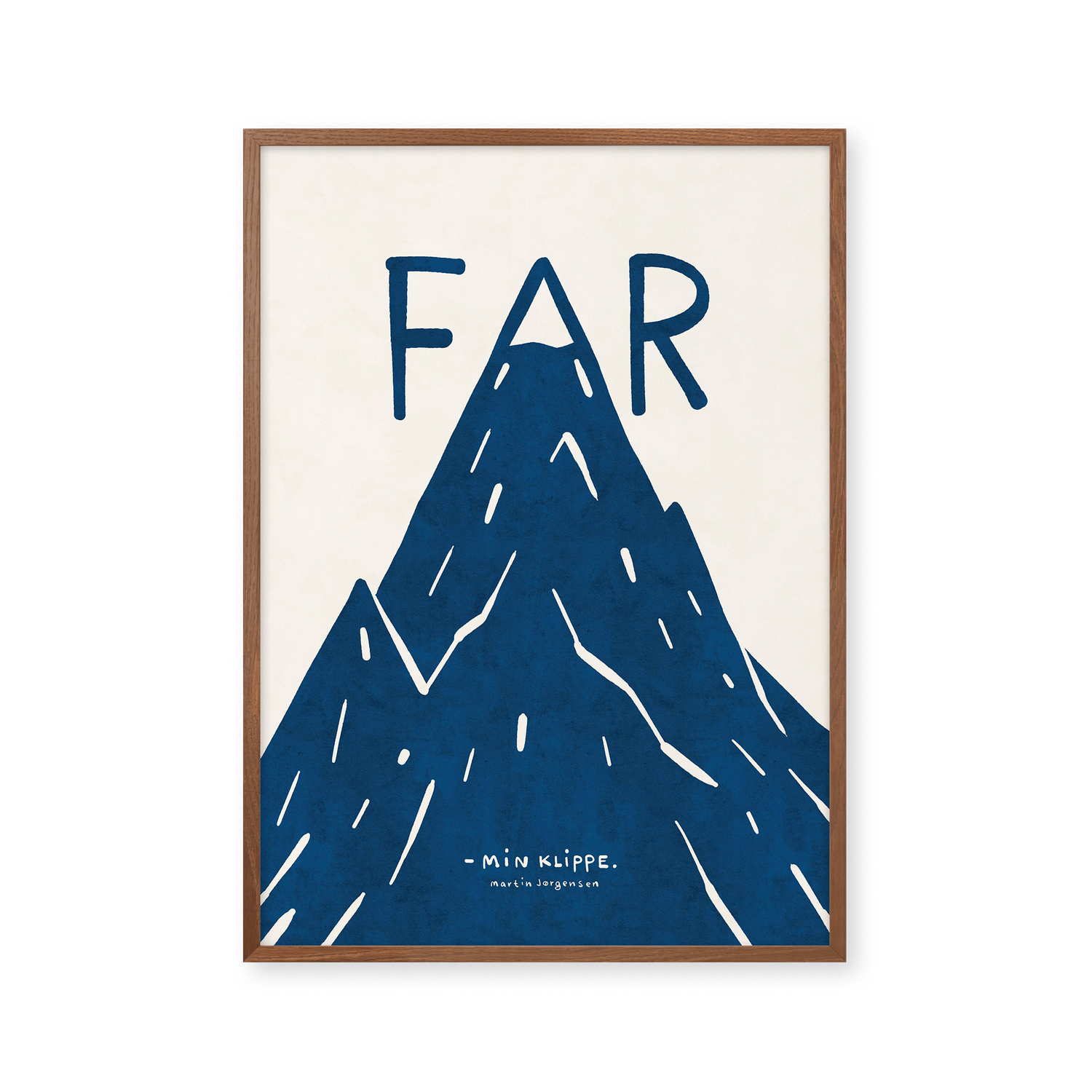 Far klippe - blå