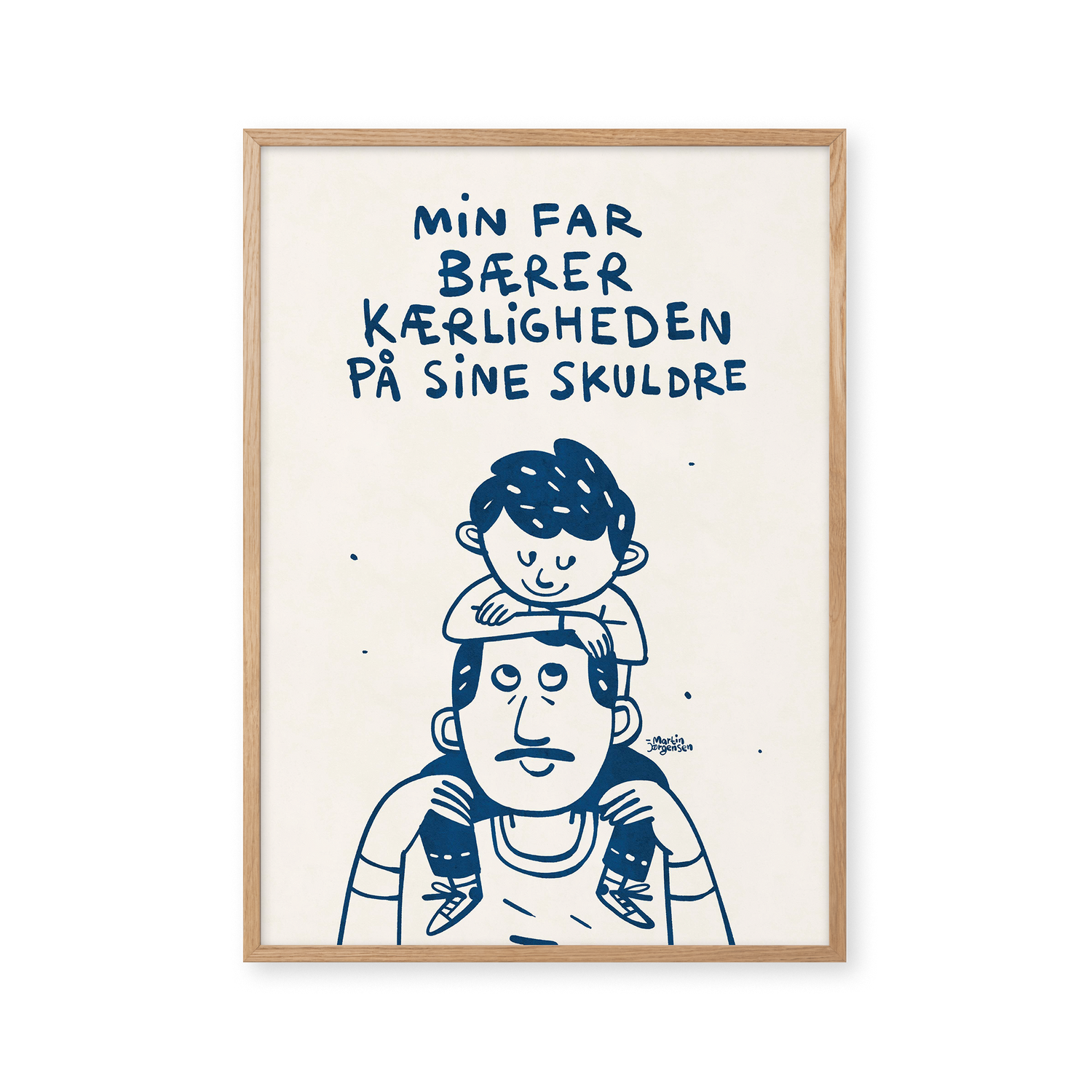 Fars skuldre