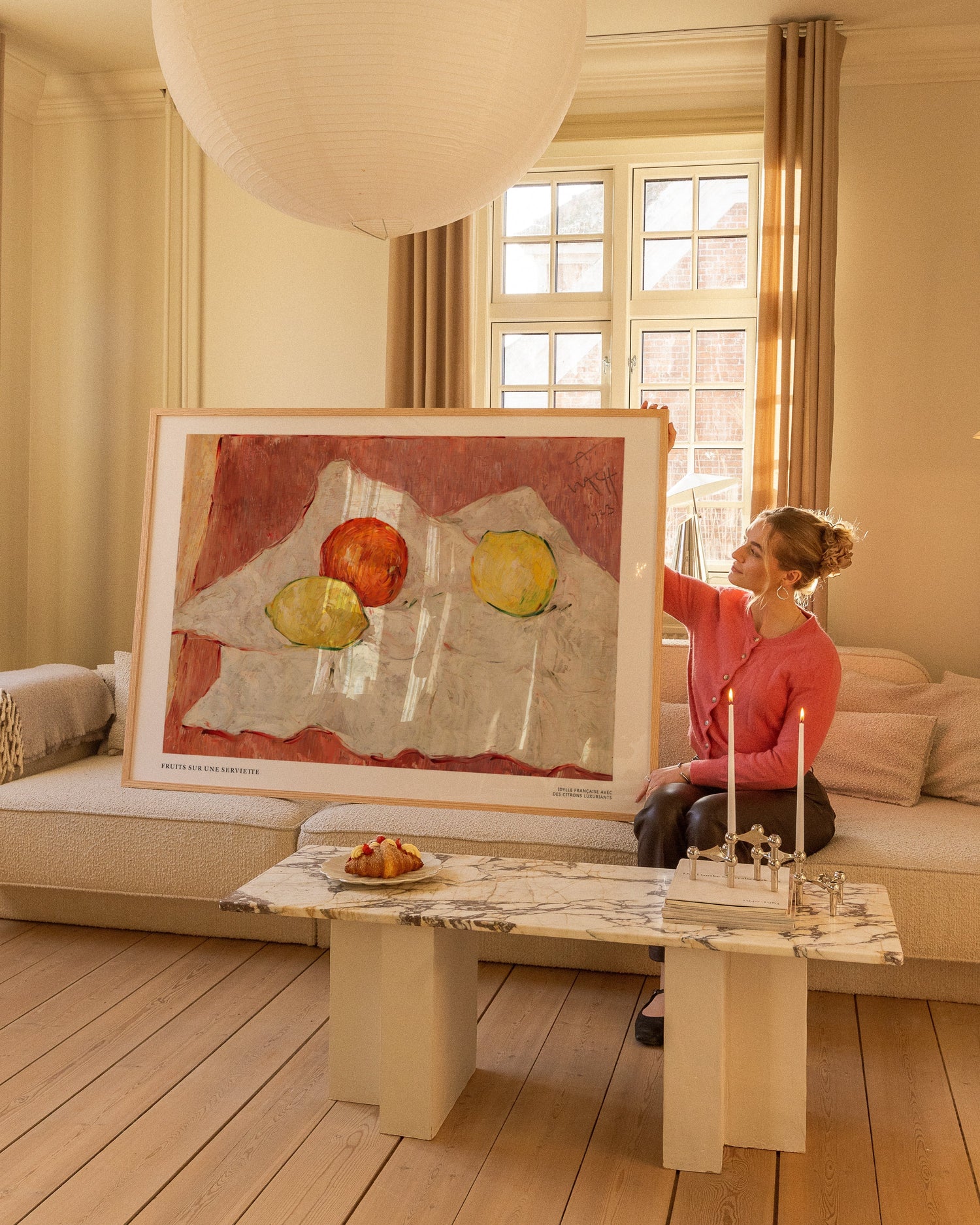 Fruits sur une Serviette