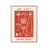 Hot Girls Drink Wine