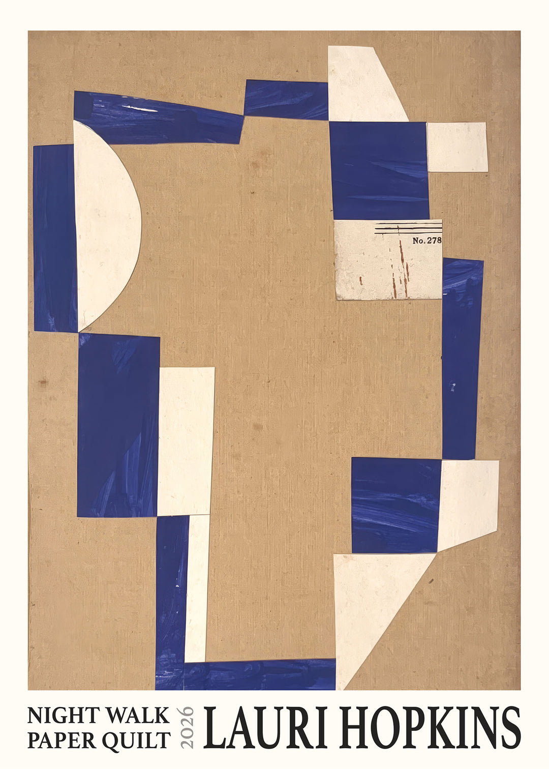 Night Walk Paper Quilt