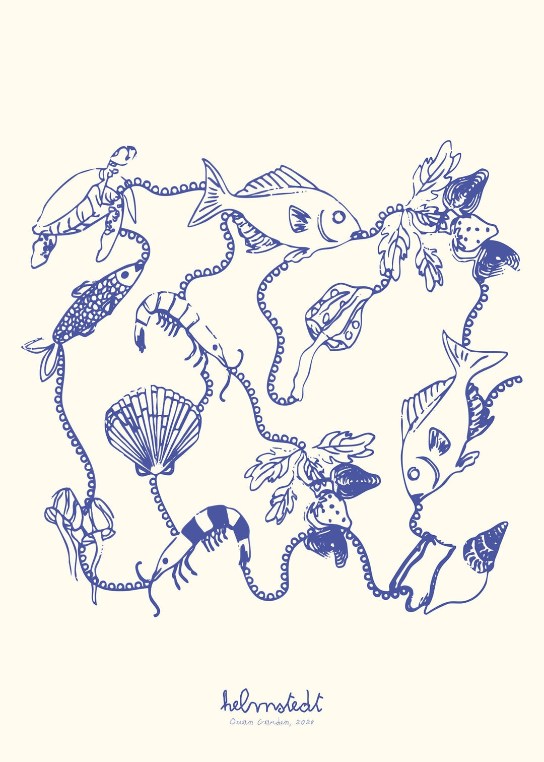 Ocean Garden – Blue