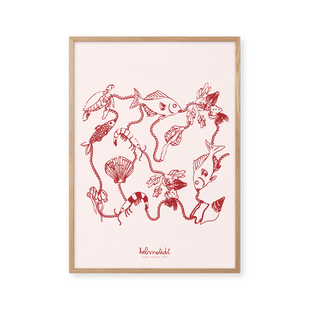 Ocean Garden – Red