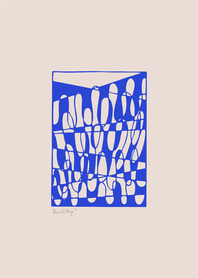 Papercut 01 - Blue