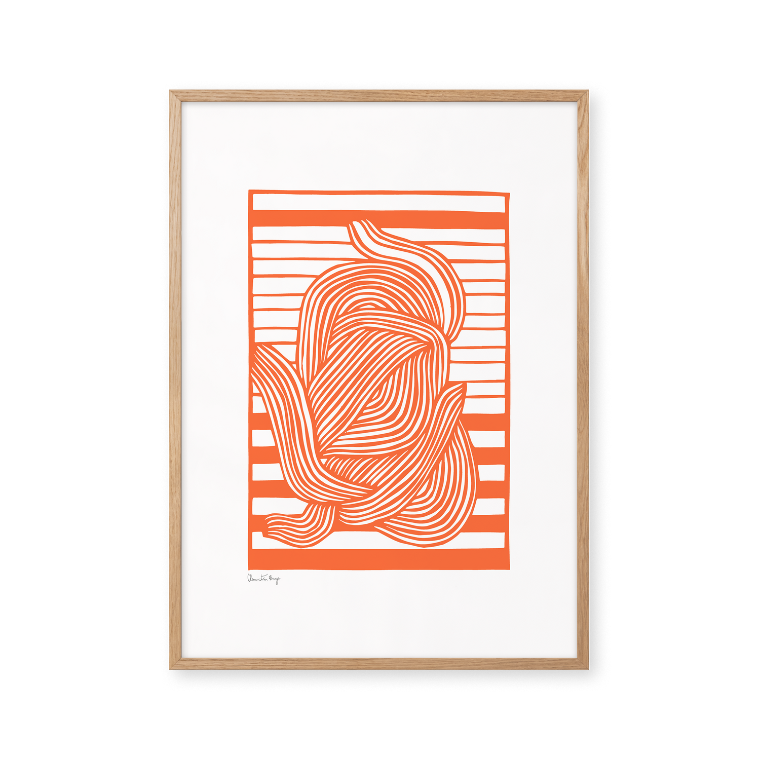 Papercut 06 - Sunkissed Orange
