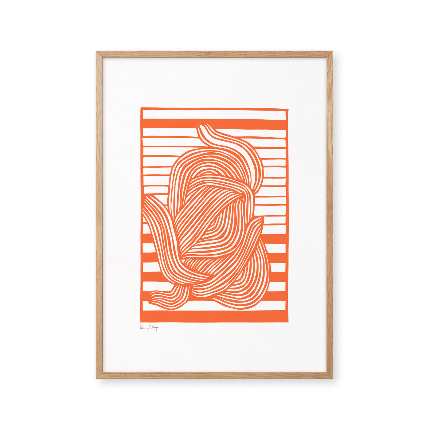 Papercut 06 - Sunkissed Orange