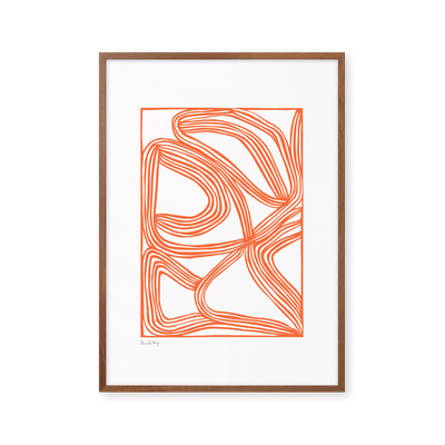 Papercut 07 - Sunset Orange