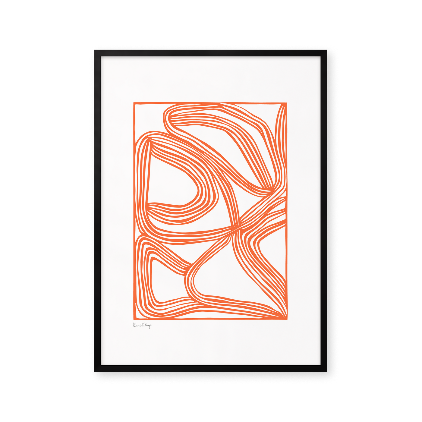 Papercut 07 - Sunset Orange