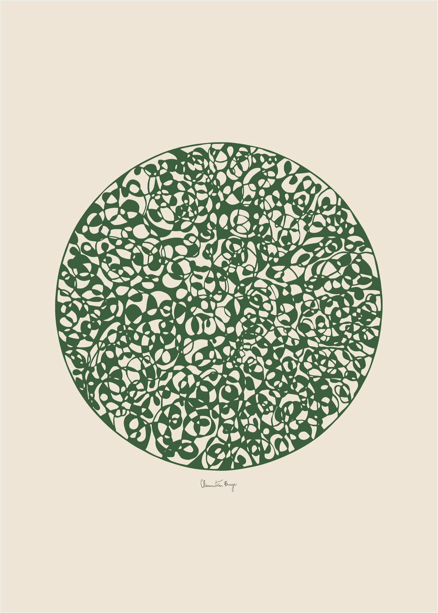 Papercut 10 - Moss Green