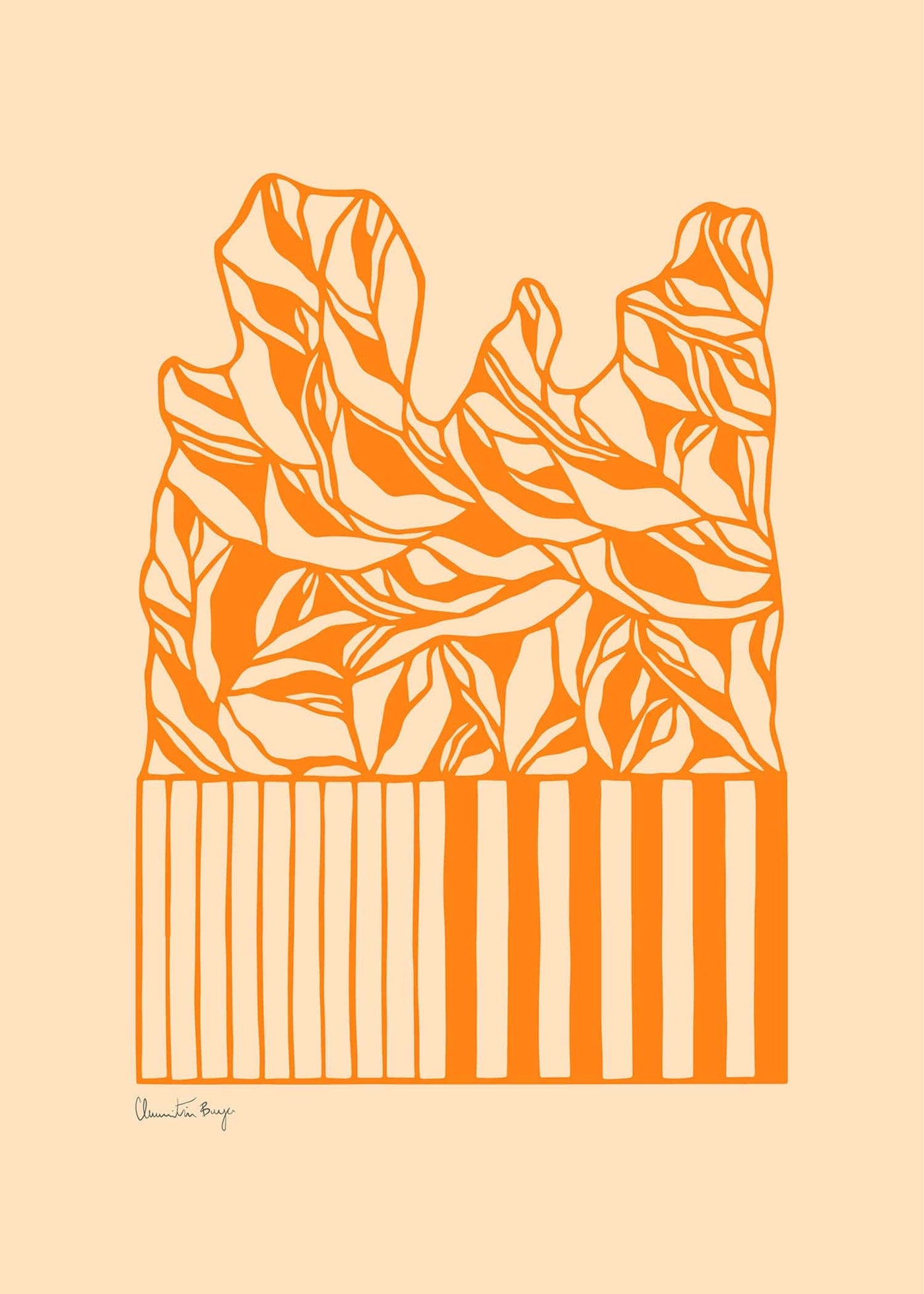Papercut 13 - Orange