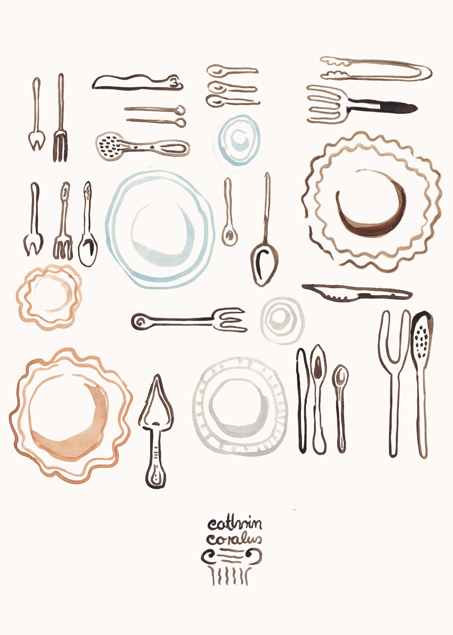 Plates & Cutlery