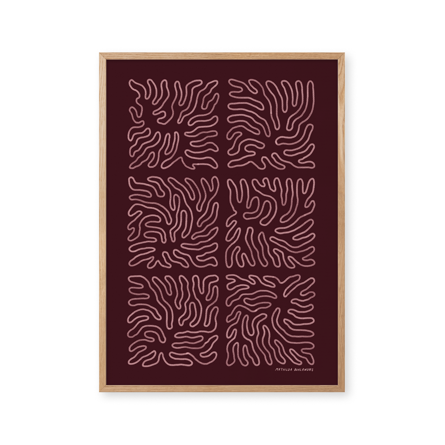 Rut Burgundy
