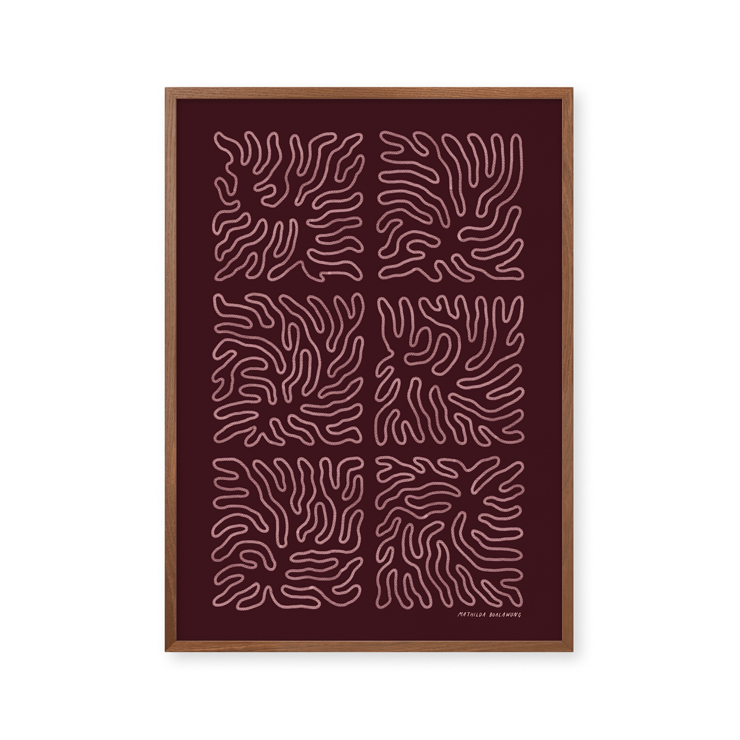 Rut Burgundy
