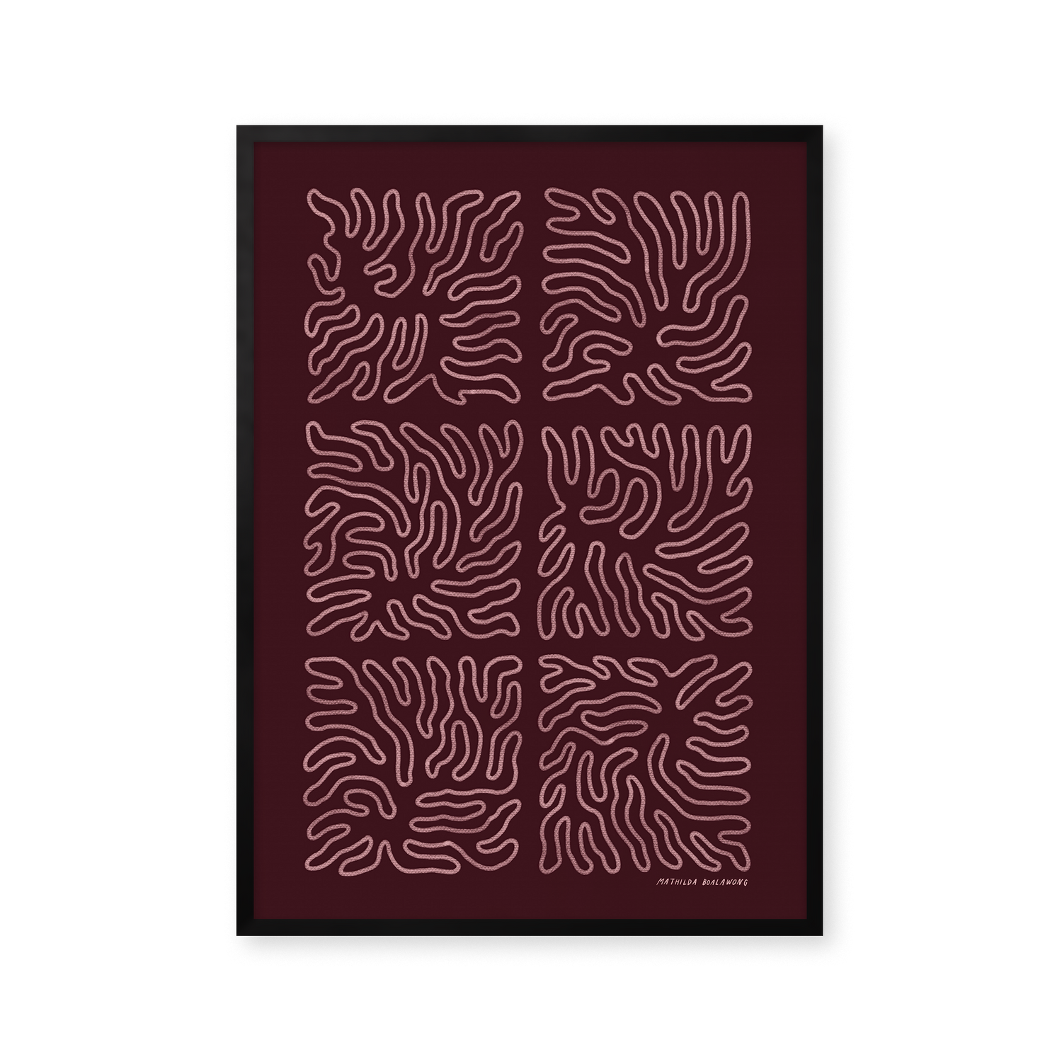 Rut Burgundy