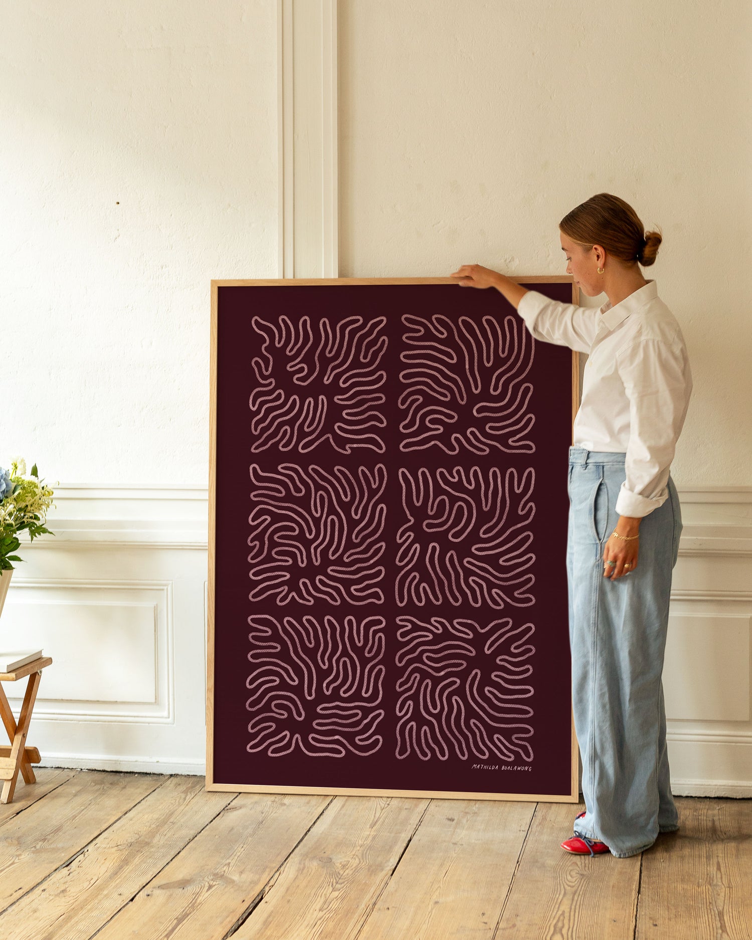 Rut Burgundy