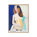 Sitzendes weibliches Modell, 1950