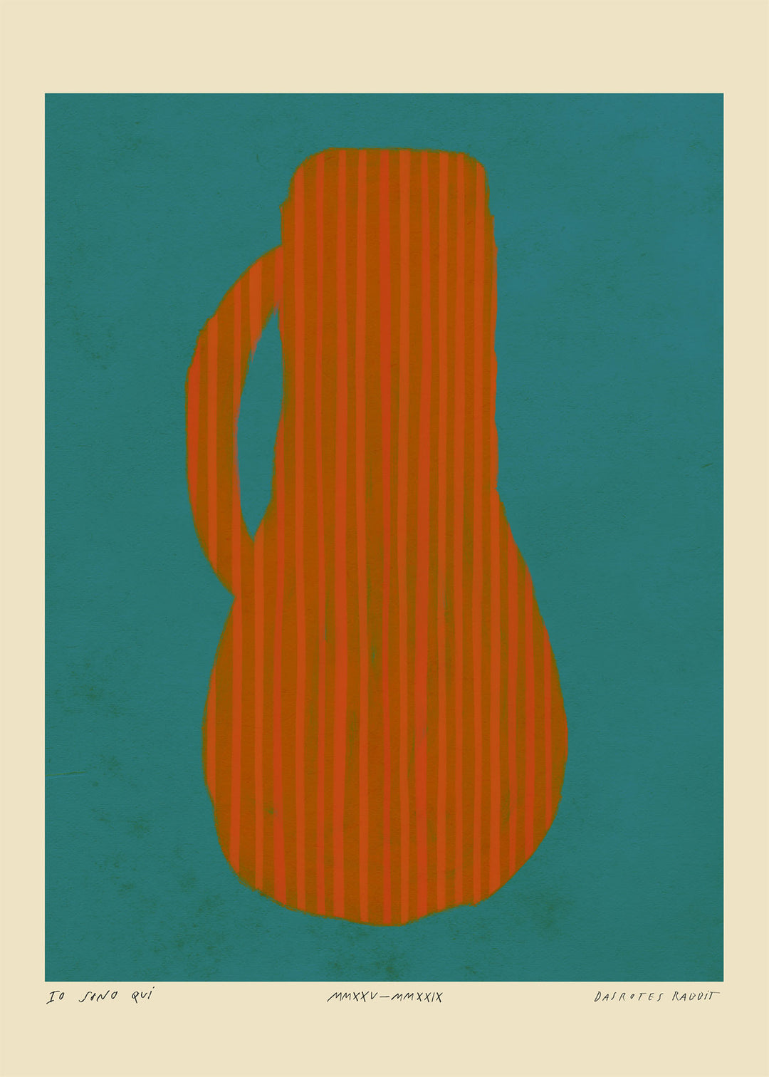 Vase, Turquise